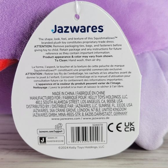 Squishmallow Atwater the Love Monster 11" UltraSoft Valentine's Day Plush NWT - Picture 7 of 9